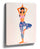 Yoga Tree Pose (Vrikshasana) wall art print for a minimalist bedroom