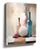 Pastel abstract vases canvas wall art for minimalist living room decor