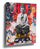 Colorful graffiti street art Buddha canvas print – meditating Buddha wall art
