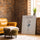 Personalized Capricorn baby zodiac wall art print for industrial-style living room decor
