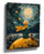 Little Prince and the Fox canvas wall art under a starry sky – nursery and kids’ bedroom decor