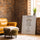 Personalized Aries baby zodiac wall art print for an industrial-style living room decor