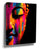 Abstract multicolor Buddha canvas wall art for modern living room decor