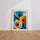 Poster abstrait cercles colorés - Vibrations douces façon Kandinsky — Vierge - living-room — passe-partout blanc