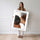 Poster Abstrait organique - Formes douces et nuances de terre — Vierge - poster-femme-debout — passe-partout blanc