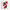 Abstraktes Poster in Rot und Schwarz – moderner, grafischer Kunstdruck