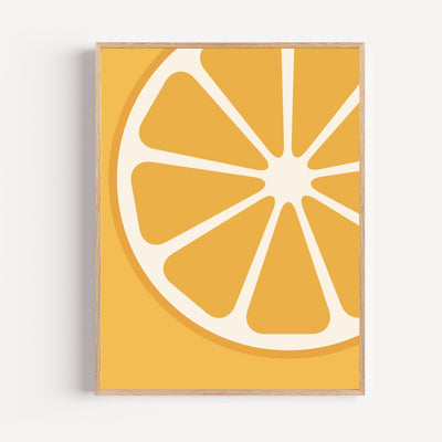 Poster Agrumes - Fraîcheur acidulée et fruits gorgés de soleil