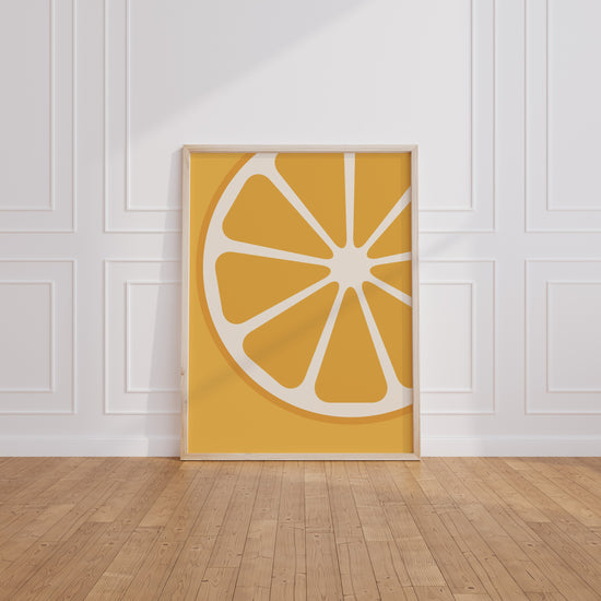 Poster Agrumes - Fraîcheur acidulée et fruits gorgés de soleil — Vierge - living-room