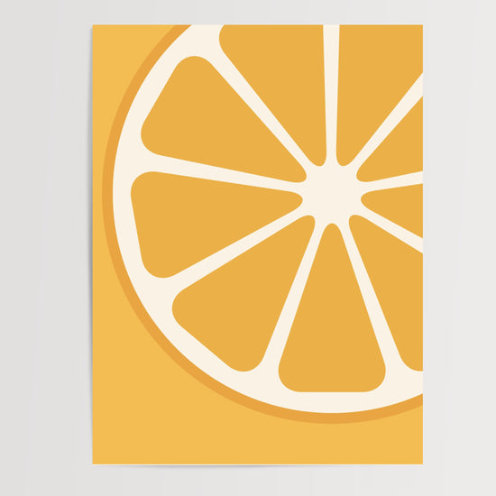 Poster Agrumes - Fraîcheur acidulée et fruits gorgés de soleil — Vierge - poster-presentation-produit