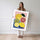 Poster Agrumes - Fraîcheur acidulée pour une cuisine pleine de peps — Vierge - poster-femme-debout — passe-partout blanc