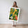 Poster Animaux exotiques - Une jungle joyeuse pour la chambre des petits — Vierge - poster-femme-debout — passe-partout blanc