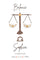 Libra Zodiac Sign Poster with Stylized Scales and Gold Details, perfect for kids’ room decor