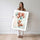 Poster Bébé renard - Douce envolée en ballons pastel — Vierge - poster-femme-debout — passe-partout blanc