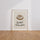 Poster Baguette rustique - Le bon pain à la française — Vierge - living-room — passe-partout blanc
