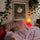 Poster Ballerine - Élégance figée et écrin précieux — Chambre enfant - poster-garçon-lampe — passe-partout blanc