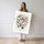 Poster Ballons cœur - Envolée tendre vers les rêves d'enfance — Vierge - poster-femme-debout — passe-partout blanc