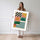 Poster Bauhaus - Formes douces et couleurs de soleil — Vierge - poster-femme-debout — passe-partout blanc