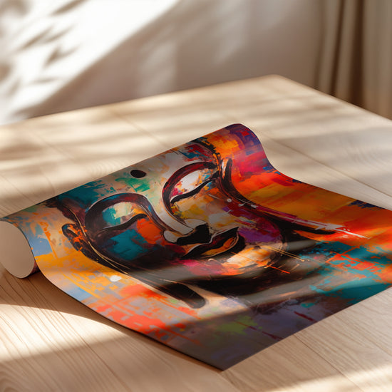 Poster Bouddha - Un souffle de sérénité pour votre intérieur — Vierge - poster-enroullé