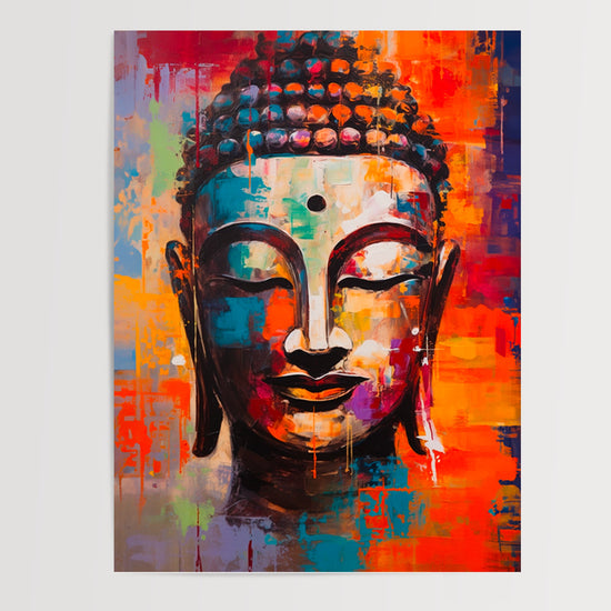 Poster Bouddha - Un souffle de sérénité pour votre intérieur — Vierge - poster-presentation-produit