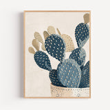 Poster Cactus - Douceur bohème et esprit désertique apaisant