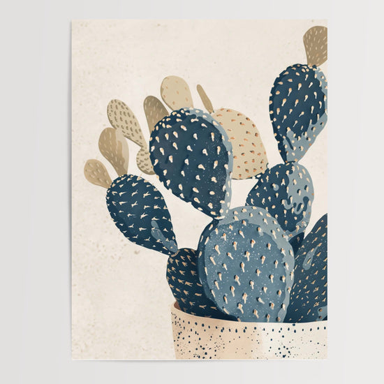 Poster Cactus - Douceur bohème et esprit désertique apaisant — Vierge - poster-presentation-produit