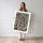 Poster calligraphie islamique - Douceur sacrée en noir et beige — Vierge - poster-femme-debout — passe-partout blanc