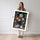 Poster Canard basketteur - L'attitude street qui fait sourire — Vierge - poster-femme-debout — passe-partout blanc