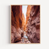 Poster Canyon rocheux - Évasion zen aux teintes de désert