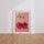Poster Cerises en fête - Rouge éclatant et gourmandise en cuisine — Vierge - living-room — passe-partout blanc