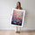 Poster Champ de fleurs - Un jardin d'été aux mille couleurs — Vierge - poster-femme-debout — passe-partout blanc