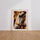 Poster Cheval royal - Noblesse dorée et regard fier — Vierge - living-room — passe-partout blanc