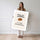 Poster Chocolatine - Clin d'oeil gourmand aux fiertes du Sud-Ouest — Vierge - poster-femme-debout — passe-partout blanc