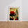 Poster Cité de Roses - Ville féerique au cœur des rosiers — Vierge - living-room — passe-partout blanc