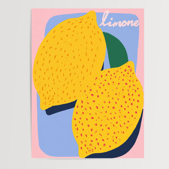 Poster Citrons - Une bouffée d'agrumes pour votre cuisine — Vierge - poster-presentation-produit