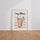 Poster Cocktail Long Island - Éclat fruité et esprit de fête — Vierge - living-room — passe-partout blanc