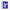 White Doves Poster – Graphic Flight on Klein Blue