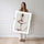 Poster Danseuse ballerine - L'élégance d'un pas suspendu — Vierge - poster-femme-debout — passe-partout blanc