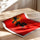 Poster Dragon japonais - Calligraphie de force et de bonne fortune — Vierge - poster-enroullé — passe-partout blanc