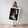 Poster Femme africaine - Profil élégant aux parures éclatantes — Vierge - poster-femme-debout — passe-partout blanc