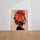 Poster Femme aux fleurs - Portrait audacieux aux couleurs d'un été flamboyant — Vierge - living-room