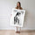 Poster Femme de dos - Nu épuré au crayon et fusain — Vierge - poster-femme-debout — passe-partout blanc
