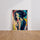 Poster Femme sensuelle - Silhouette féminine en couleurs vives — Vierge - living-room
