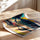Poster Femme sensuelle - Silhouette féminine en couleurs vives — Vierge - poster-enroullé — passe-partout blanc