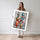 Poster Femmes africaines - Turbans colorés et grâce ancestrale — Vierge - poster-femme-debout — passe-partout blanc