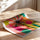 Poster Fleur multicolore - Un éclat de joie et de liberté — Vierge - poster-enroullé — passe-partout blanc