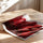 Poster Fleur rouge - Éclat passionné pour votre intérieur — Vierge - poster-enroullé — passe-partout blanc