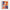 Póster de flores abstractas azul y naranja, lleno de energía