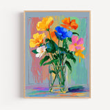 Poster Fleurs colorées - Un bouquet vif qui illumine vos murs