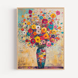 Poster Fleurs sauvages - Bouquet éclatant plein de vie