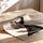 Poster Frida Kahlo - Portrait minimaliste en noir et blanc — Vierge - poster-enroullé — passe-partout blanc